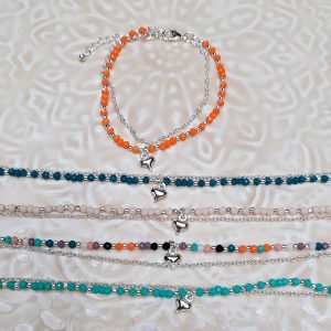 Bracelet chaine argenté Nikki